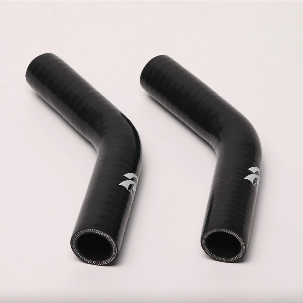 Paishun - 45 Degree Elbow Heat Resistant Hose Silicone Hose Universal Hose 45 Degree Elbow Hose 1