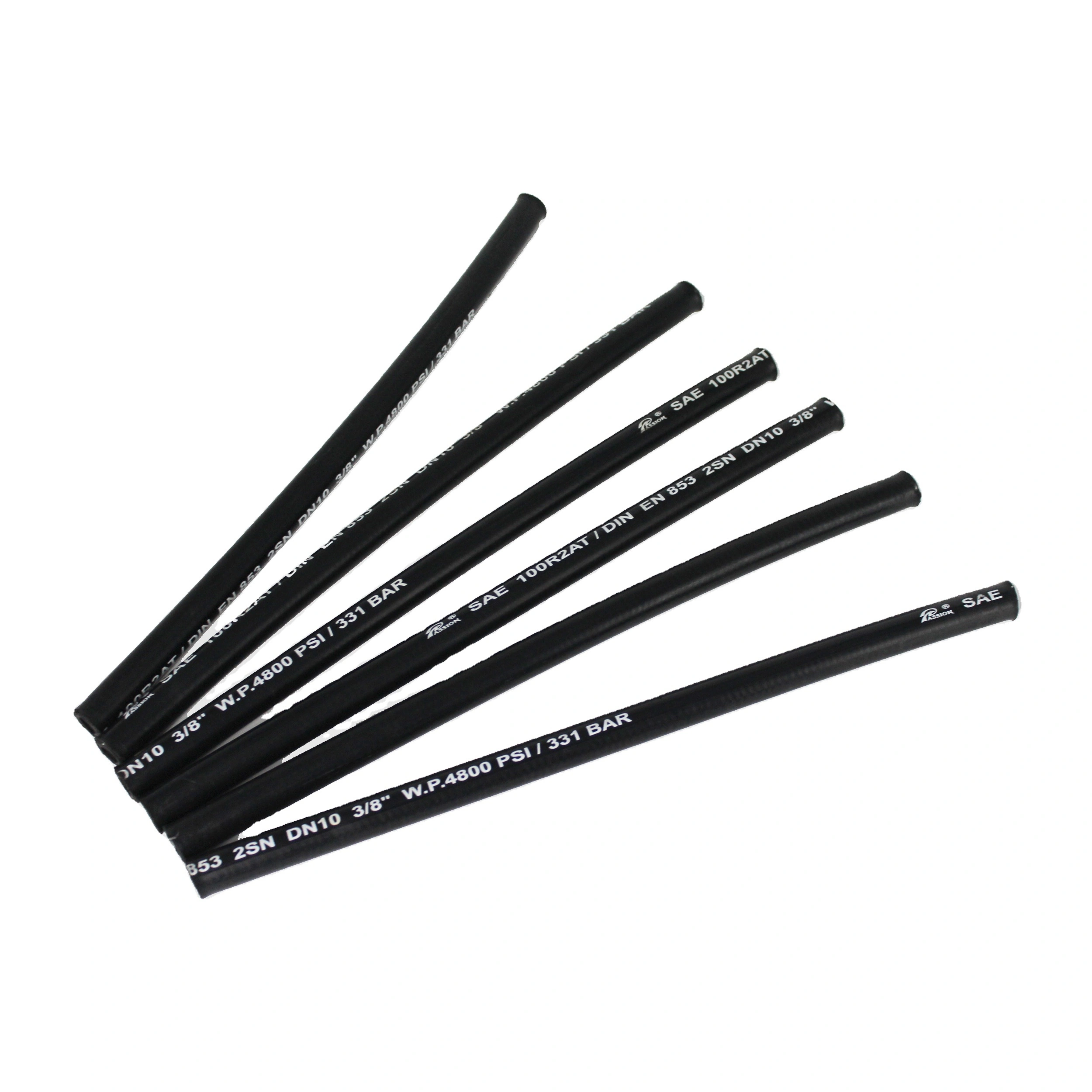 Paishun - Super High Pressure Hydraulic NBR Rubber Hose Flexible with MSHA Certificate SAE 100R2 / EN 853 2SN 1