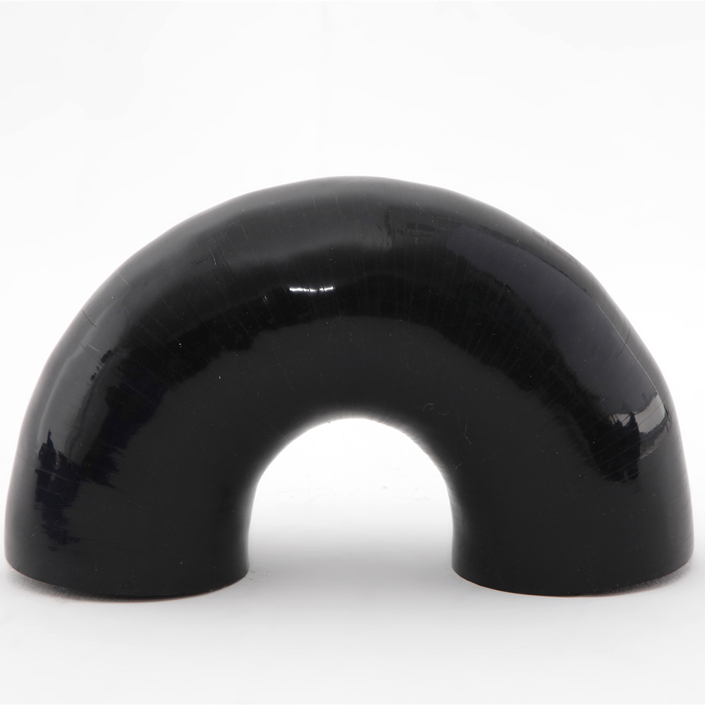 Paishun - High Pressure Heat Resistant 4 Ply Polyester 180 Degree Silicone Coupler Silicone Rubber hose 8