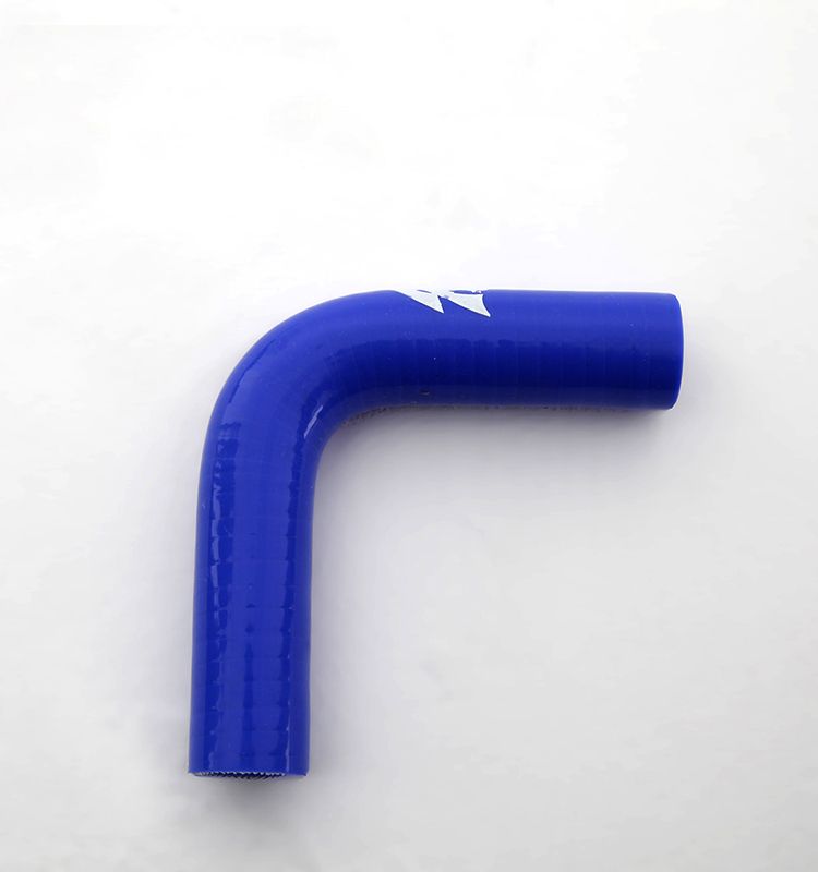Paishun - High Temperature 1 Inch ID 3 Ply 4 mm Wall Reinforced Silicone Coupler 45 Degree Elbow Silicone Rubber hose 9