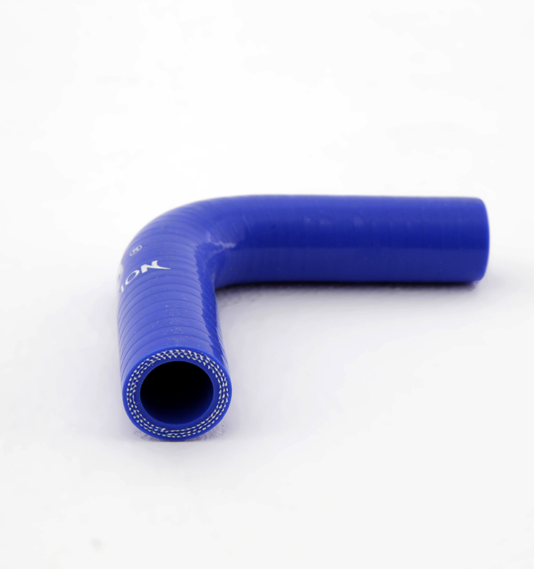 Paishun - High Temperature 1 Inch ID 3 Ply 4 mm Wall Reinforced Silicone Coupler 45 Degree Elbow Silicone Rubber hose 8
