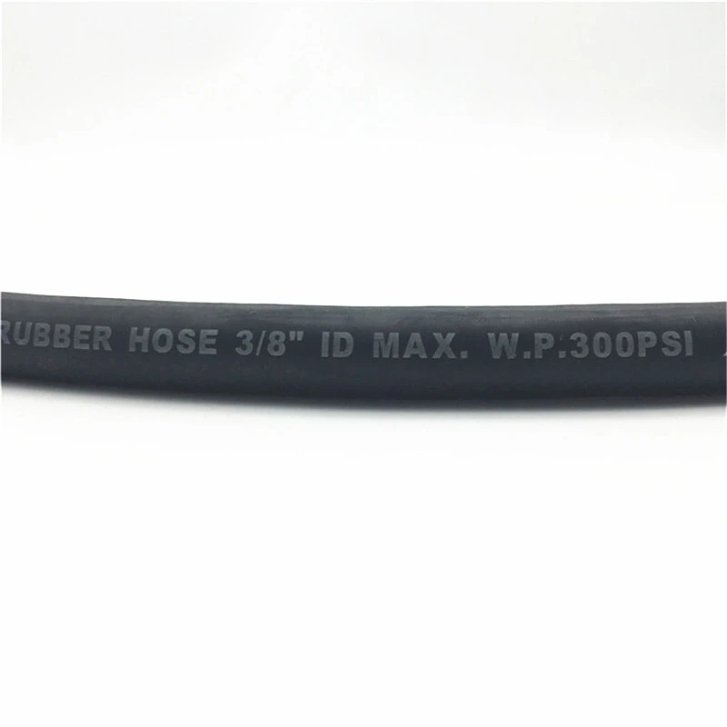 Paishun - High Pressure Black Color Industrial Rubber Air Hose 10mm Rubber Air Water Hose 1
