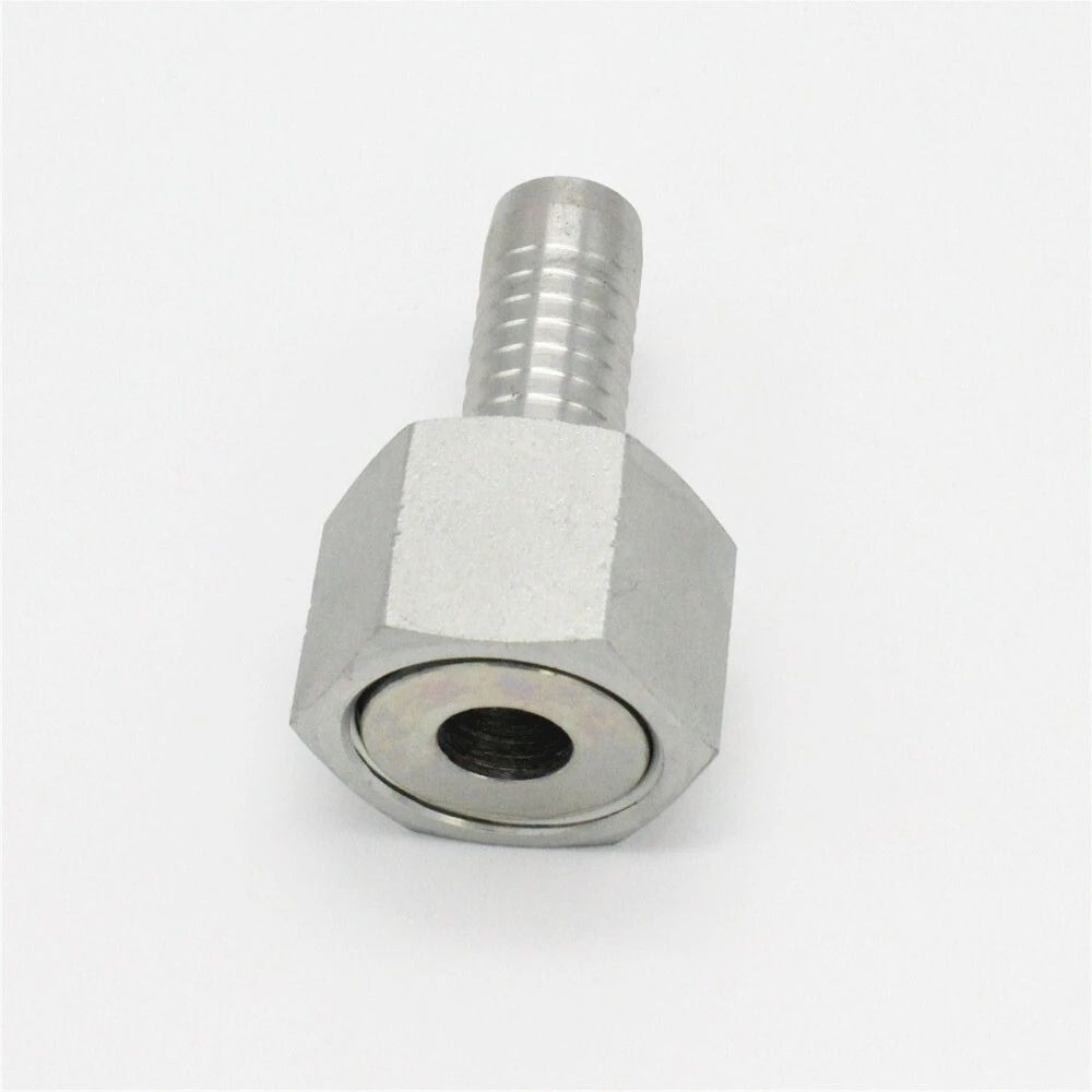 Paishun - 3/8 ORFS FEMALE FLAT Face Other Hydraulic Hose Connector Fitting Parts (24211-T) Ferrule/ Fitting/ Coupler 1