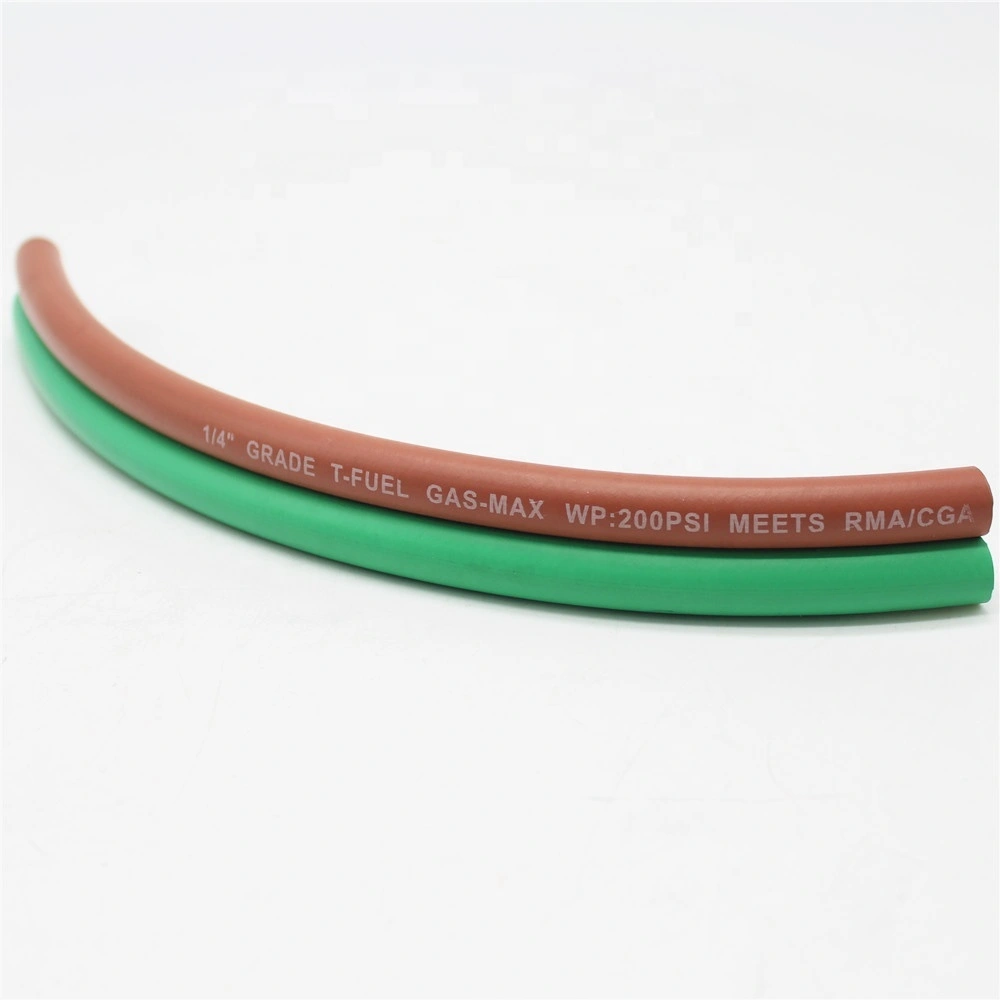 Paishun - Flexible Grade T 6mm Rubber Twin Gas Tig Welding Hose Twin Welding Hose 1
