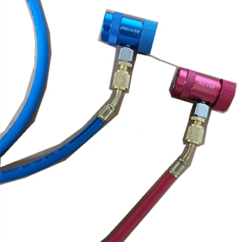 Paishun - R1234yf Refrigerant Charging Hose with Quick Coupler Refrigerant Charging Hose 1