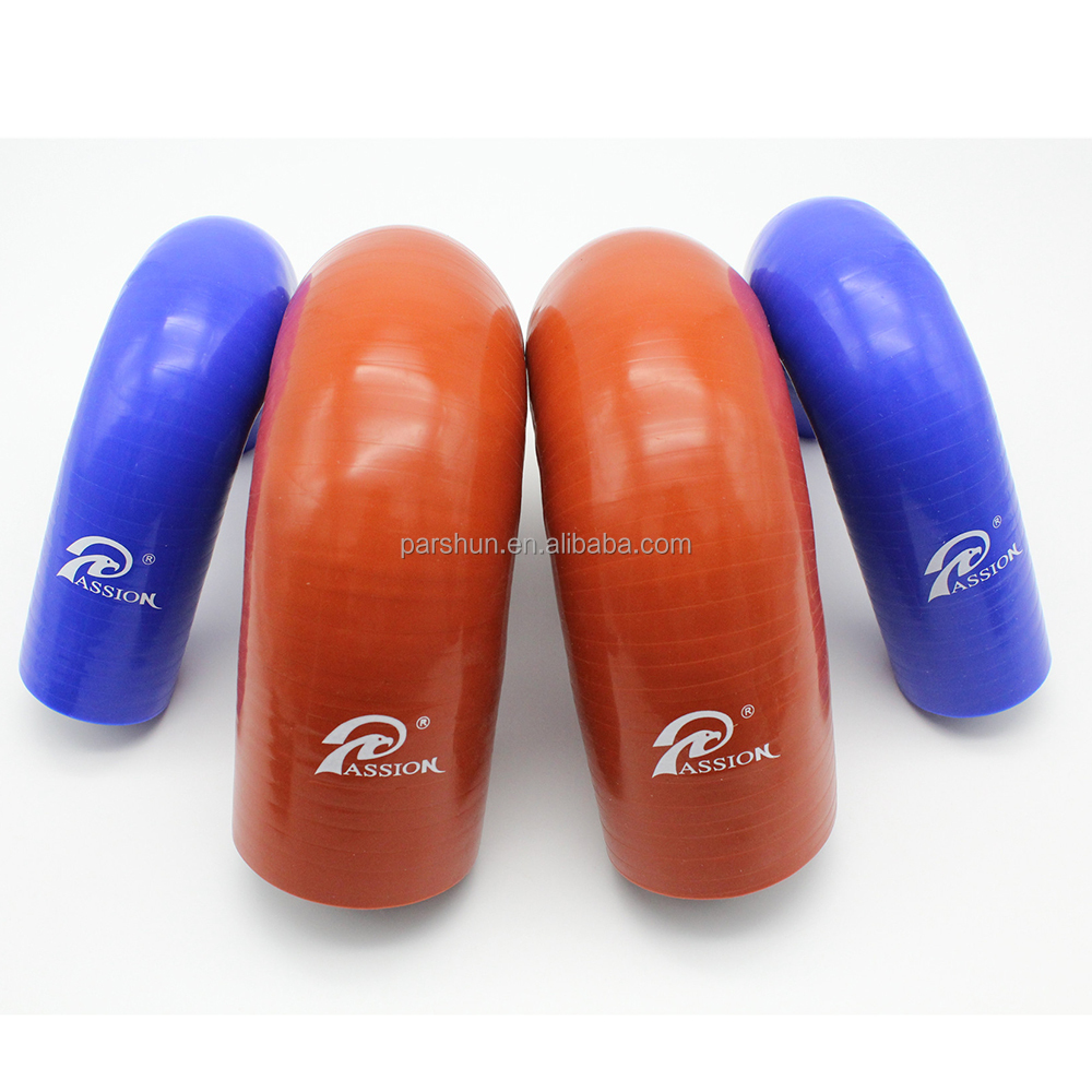 Paishun - 135 Degree Elbow Hose Soft Rubber Tube Heat Resistant Silicone Sleeve 135 Degree Elbow Hose 8