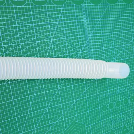 Paishun - Tubo corrugado flexível anticorrosivo de PTFE com 1 a 1,5 metros de comprimento e 1 polegada de diâmetro externo. Mangueira corrugada de PTFE em aço inoxidável. 1