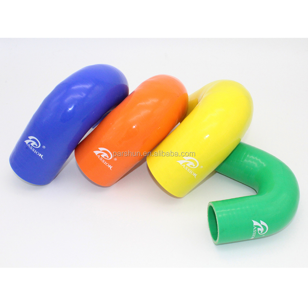 3" Colorful 135 Degree Elbow 4-Ply Silicone Hose For Turbo/Intercooler/Intake Piping