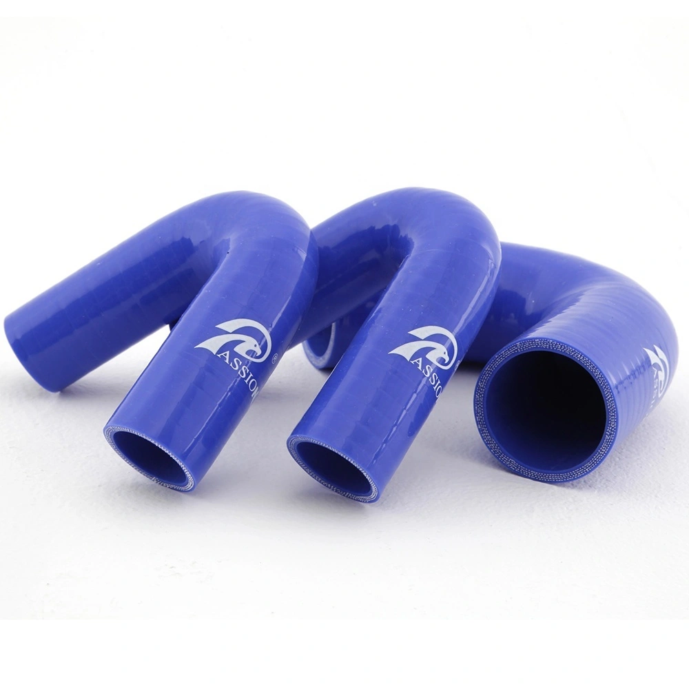 Paishun - High Temperature 4 Ply Polyester Reinforcement 135 Degree Elbow Silicone Hoses 135 Degree Elbow Hose 1