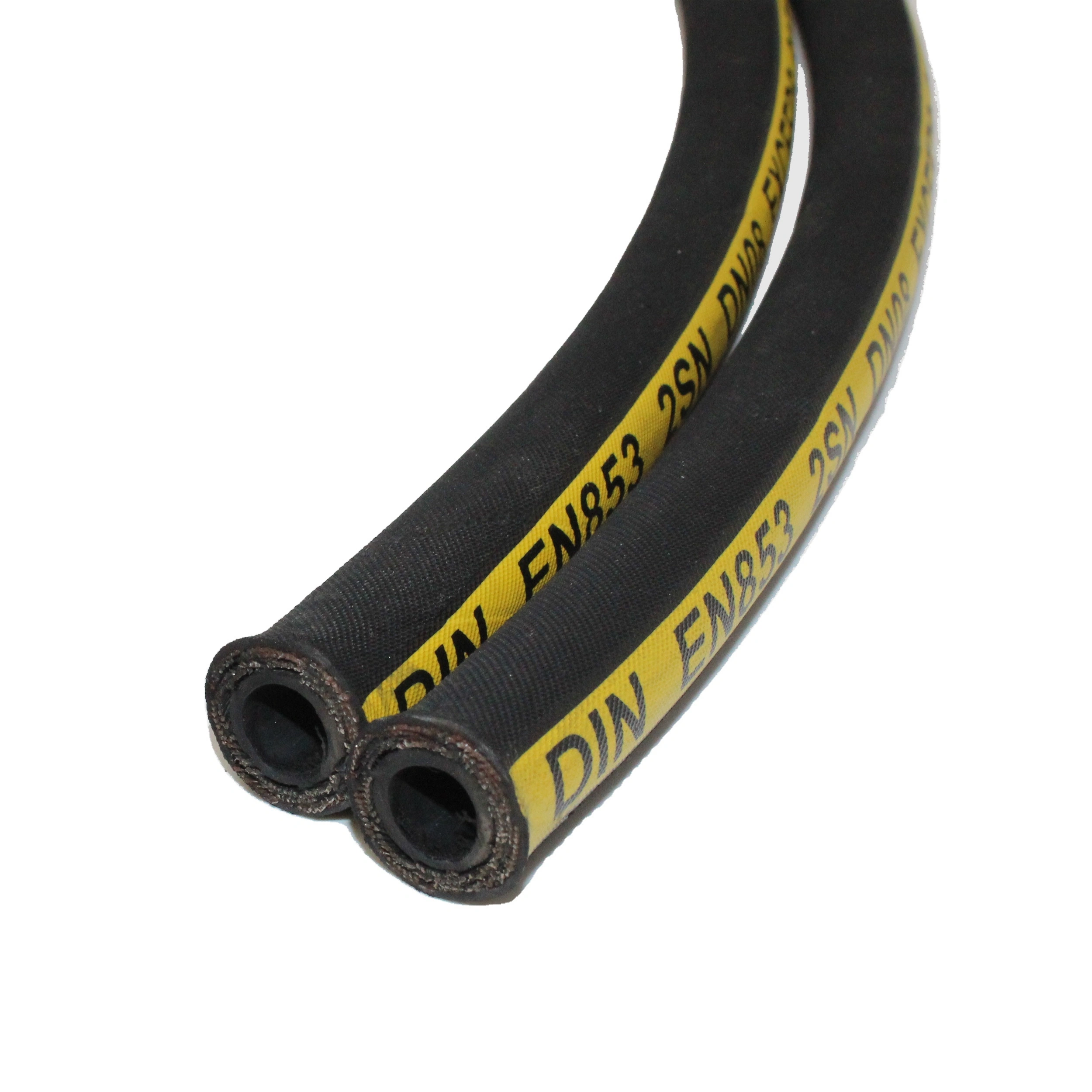 Paishun - Price Hydraulic Rubber Hose SAE 100 R2 Stainless Steel Wire Braided Hydraulic Rubber Hose SAE 100R2 / EN 853 2SN 1