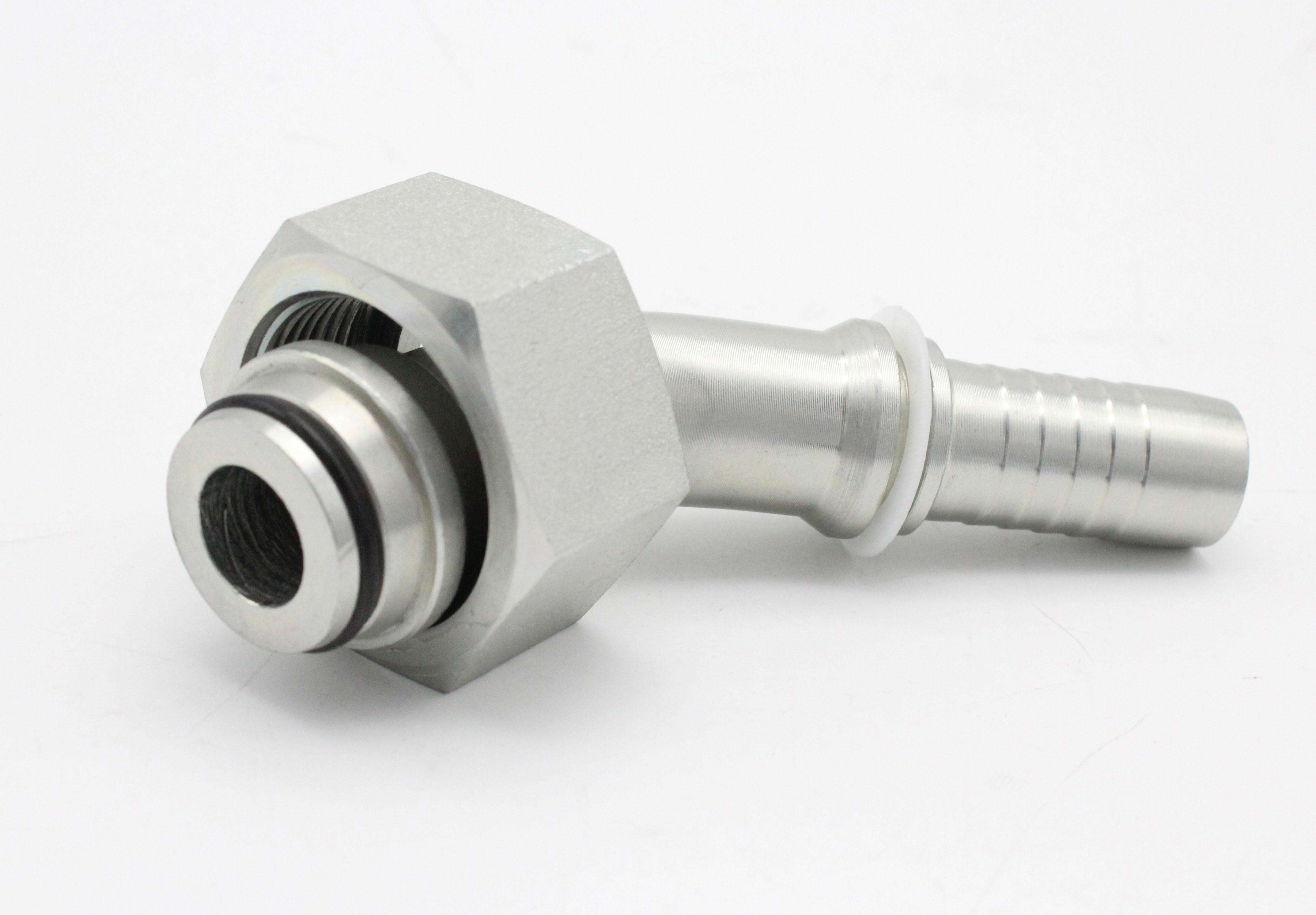 Paishun - 45 Degree Metric Female 24 Degree Cone Crimp Hydraulic Hose Fitting Ferrule/ Fitting/ Coupler 8