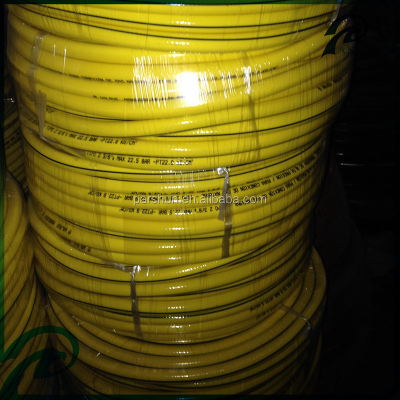 Paishun - ISO3821 Standard 6x13mm PVC Gas Hose to Peru PVC hose 10