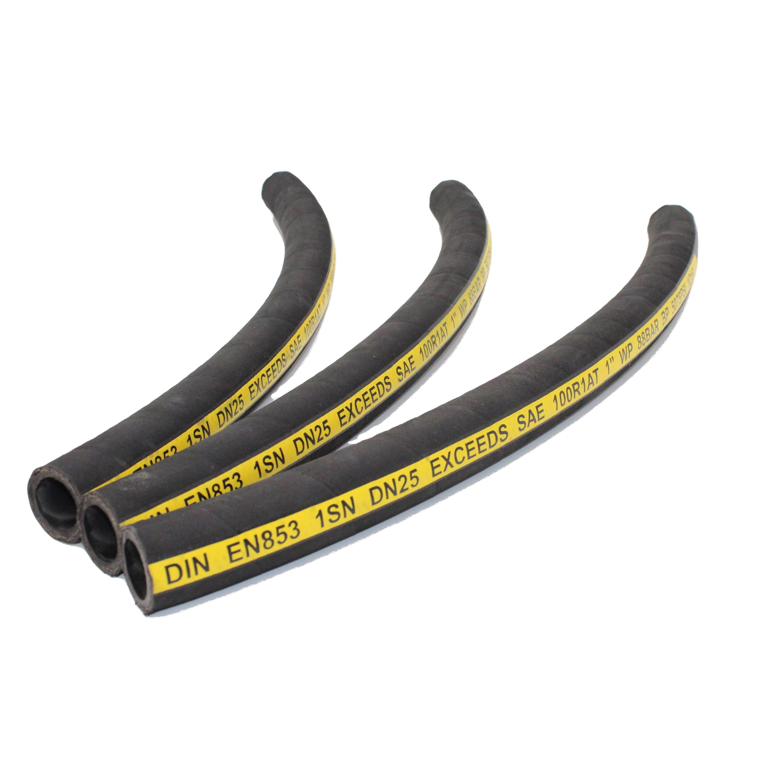 Paishun - Flexible Rubber Hydraulic Hose SAE 100R1 for Heavy Construction Machinery SAE 100R2 / EN 853 2SN 1