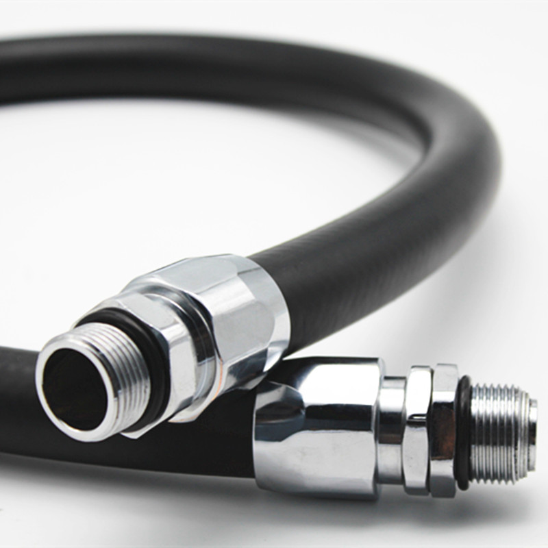 1 Inch  Fuel Dispenser Flexible Steel Wire Braided Gasoline Anti-Static Petrol Pump Hose