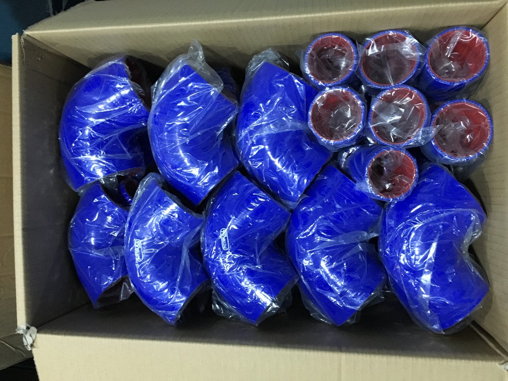 Paishun - Durable High Temperature Multi Humps with Stainless Rings Silicone CAC Hose Silicone Rubber hose 16