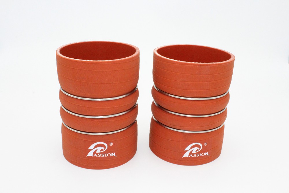 Paishun - Durable High Temperature Multi Humps with Stainless Rings Silicone CAC Hose Silicone Rubber hose 10