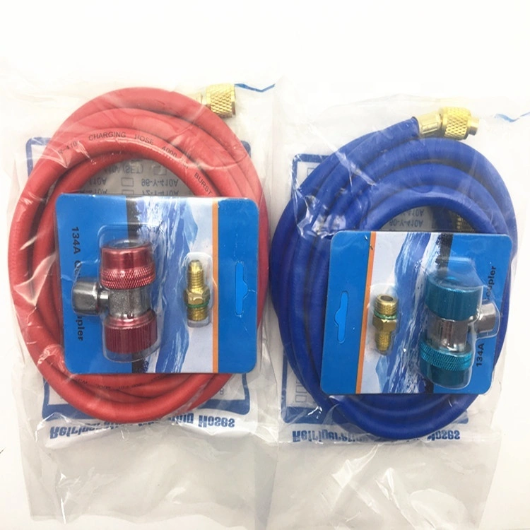 Paishun - Refrigerant Tools W.P 500psi AC Freon Recharge Hose Refrigerant Charging Hose 1