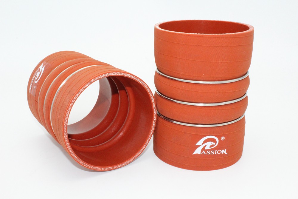 Paishun - Durable High Temperature Multi Humps with Stainless Rings Silicone CAC Hose Silicone Rubber hose 8