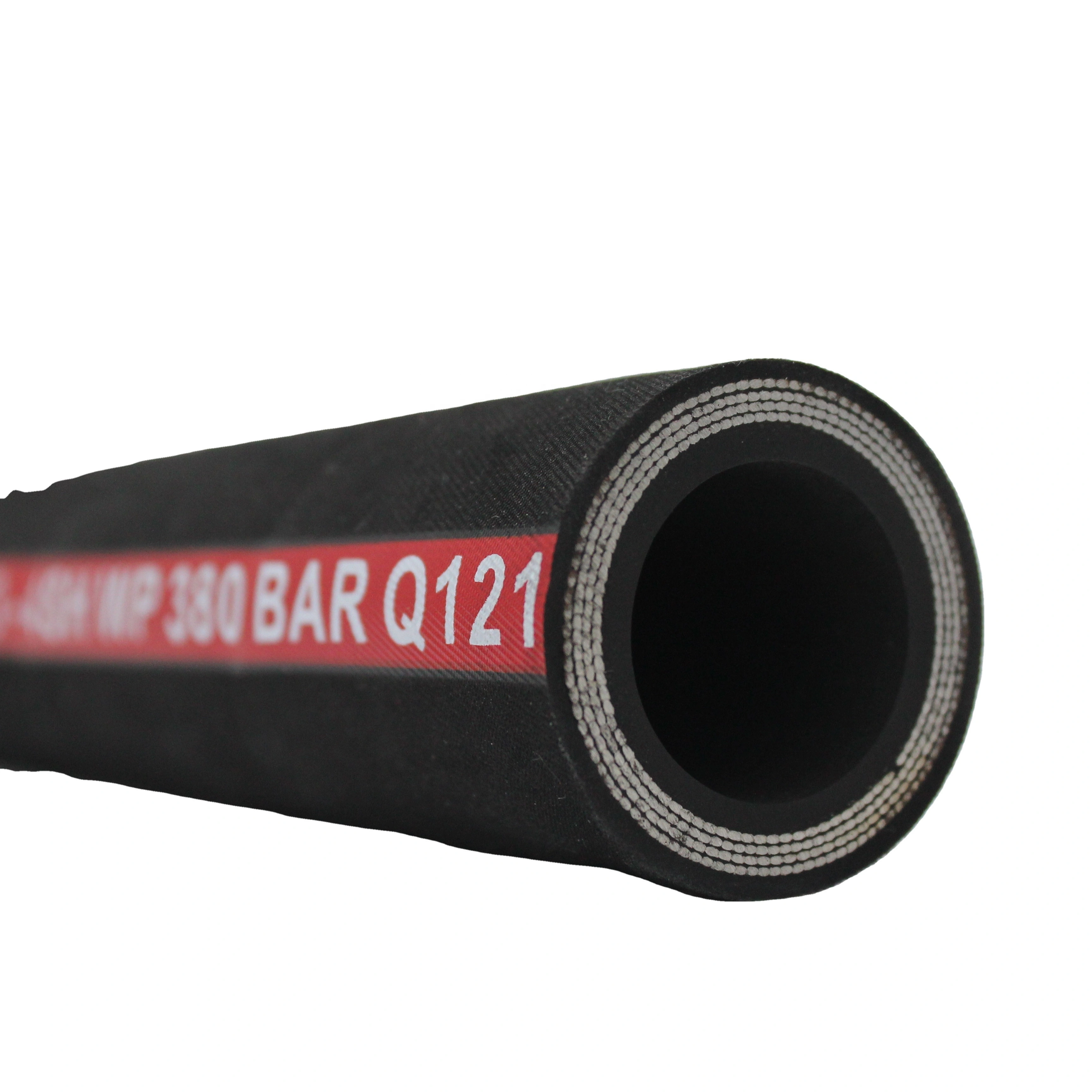 Paishun - 4SH 4SP High Quality High Pressure Hydraulic Spiraled Rubber Hose Price List EN 856 4SP 1