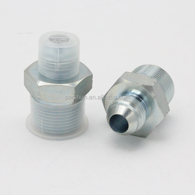 Paishun - Male JIC and NPT Thread Hose Fitting Adapter Hydraulic Hose Adapter 1