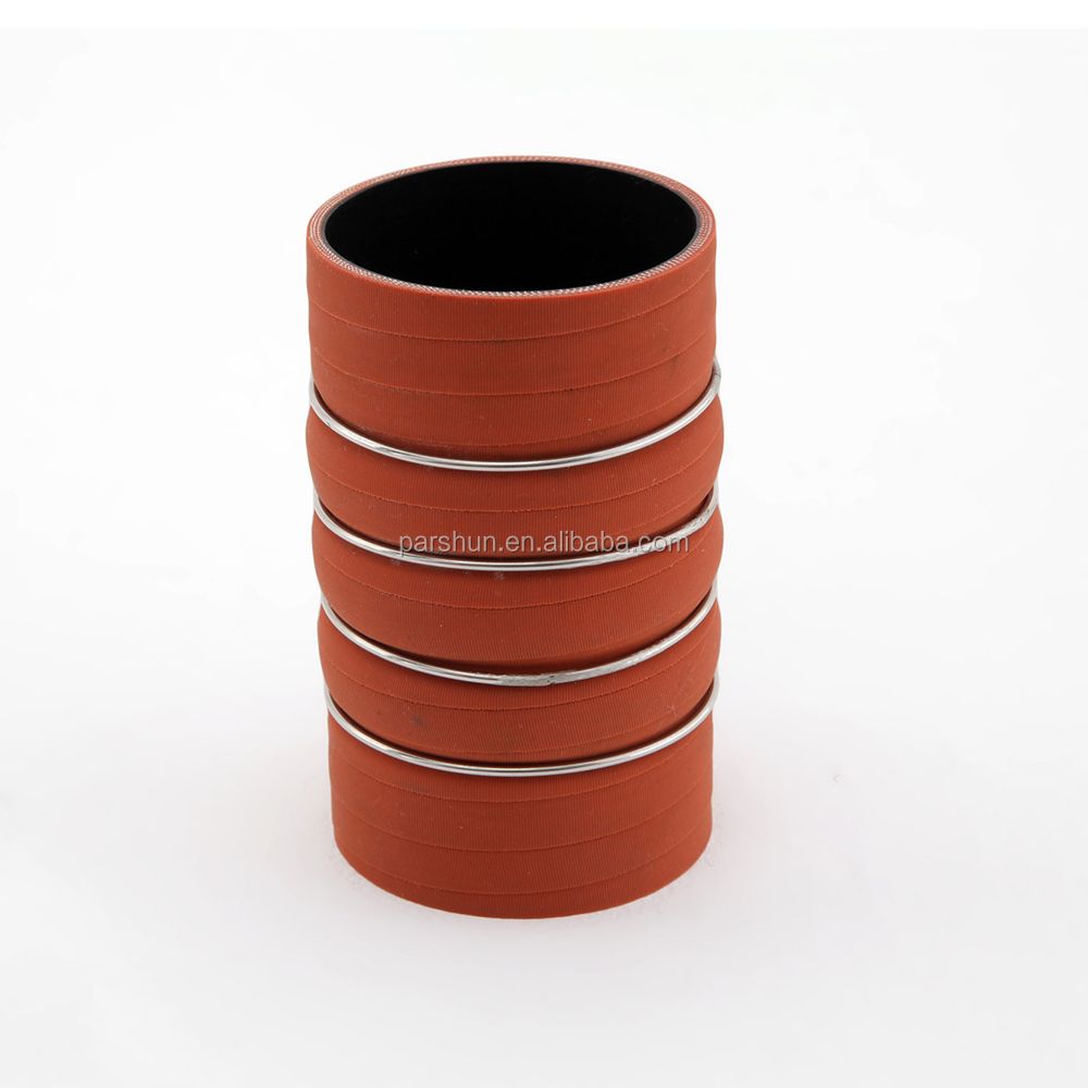 Paishun - ท่อซิลิโคนแบบโค้งงอสำหรับรถบรรทุก หุ้มด้วยผ้า ทนความร้อน ท่อตรง 11