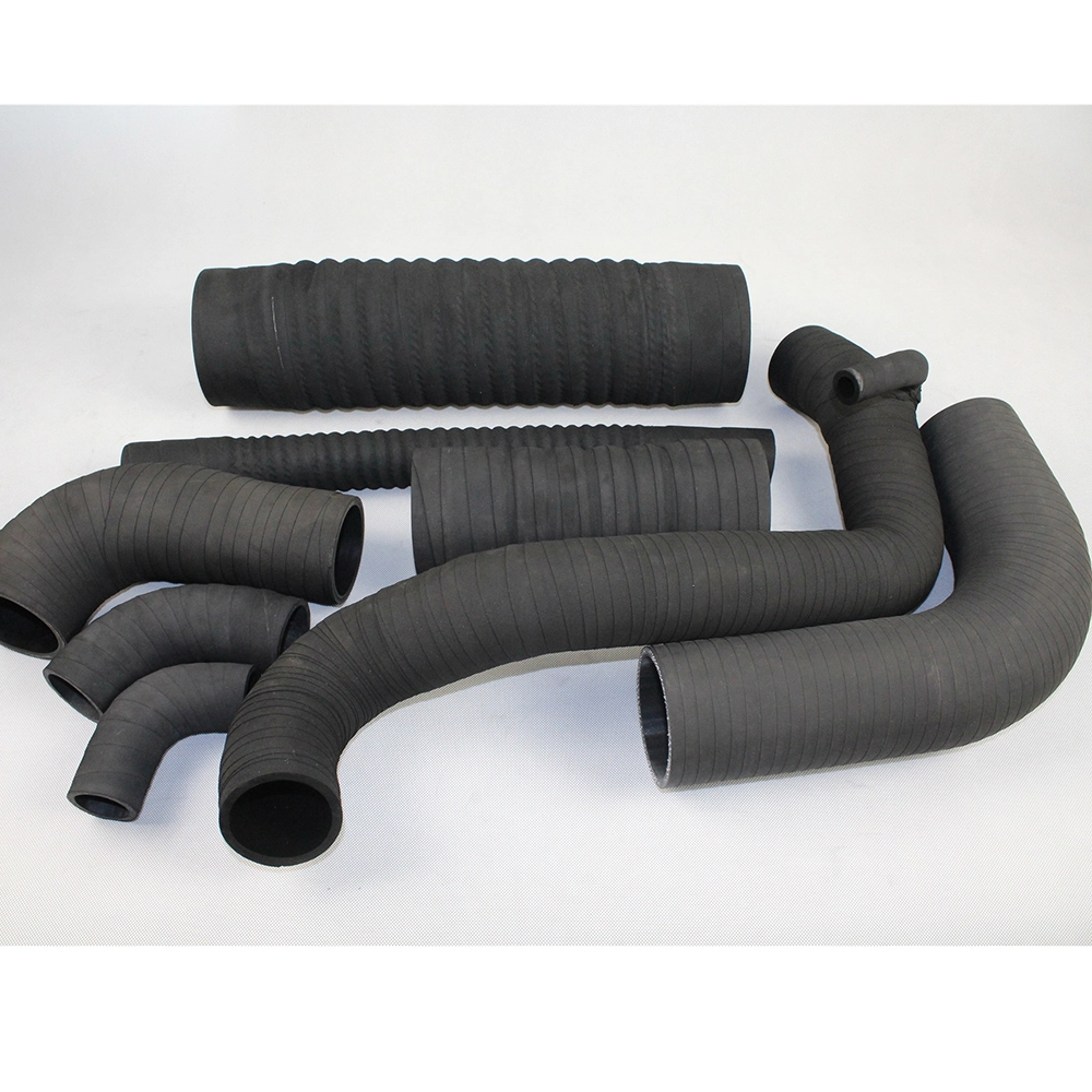 Paishun - Hand Wrapped Black Surface Formed Elbow EPDM Radiator Hose Radiator Silicone Hose 1