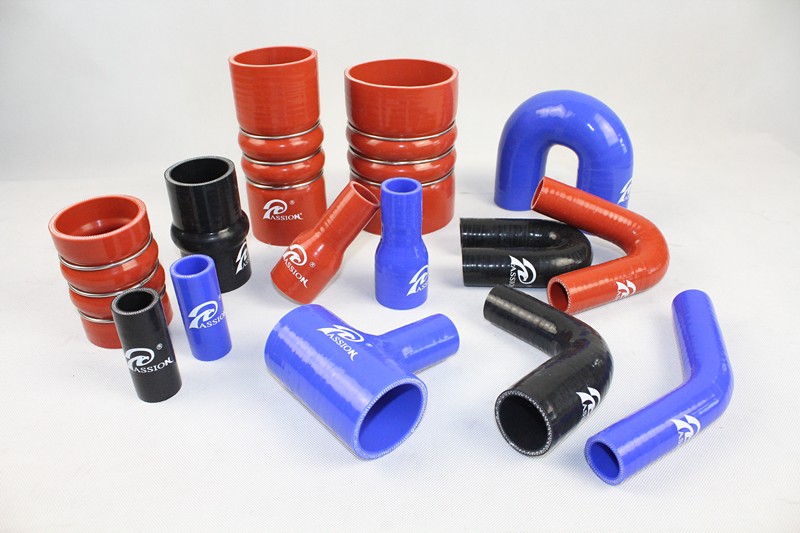 Paishun - 180 Degree Elbow U Shape Silicone Rubber Intercooler Piping Couplers 180 Degree Elbow Hose 18