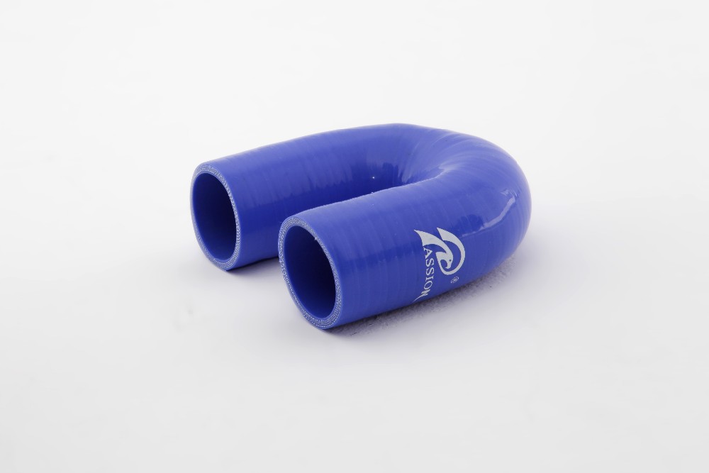 Paishun - 180 Degree Elbow U Shape Silicone Rubber Intercooler Piping Couplers 180 Degree Elbow Hose 17