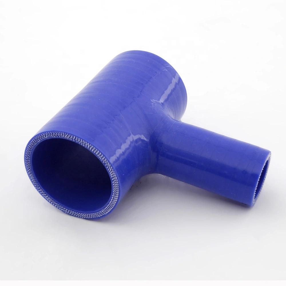 Paishun - 3 Ends Silicone Hose T Shape Auto Parts 4 Inch Air Intake Pipe for Truck T Shape Silicone Hose 1