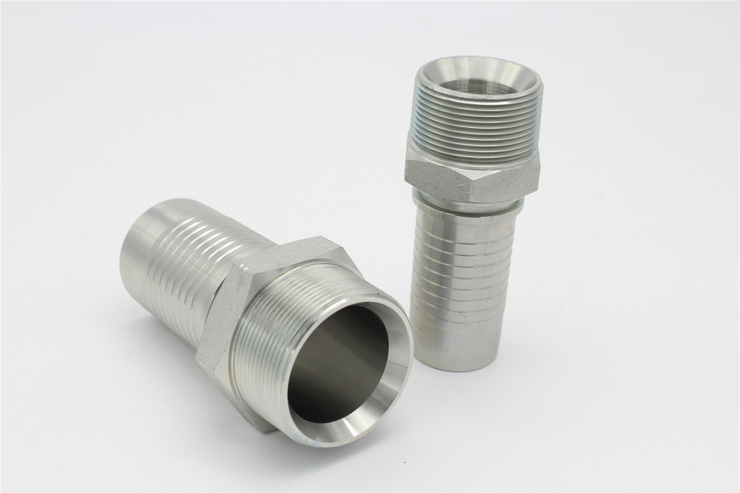 Paishun - 1 NPT Male Hydraulic Pipe Fitting in Carbon Steel NPT 10