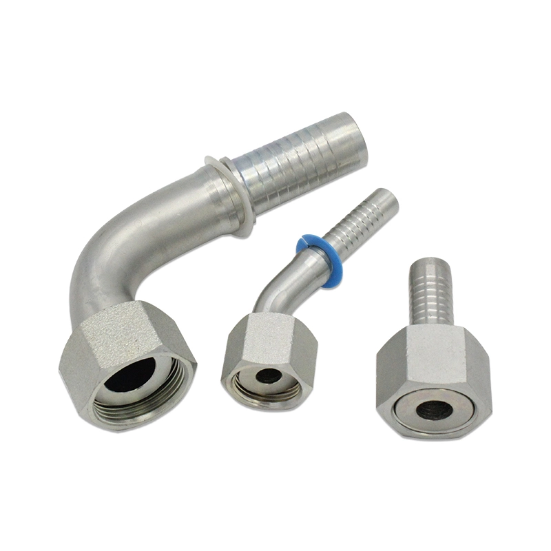 Paishun - (24241) ORFS Female Flat Seal Tractor Hydraulic Rubber Hose Fitting ORFS Flat Seal 1