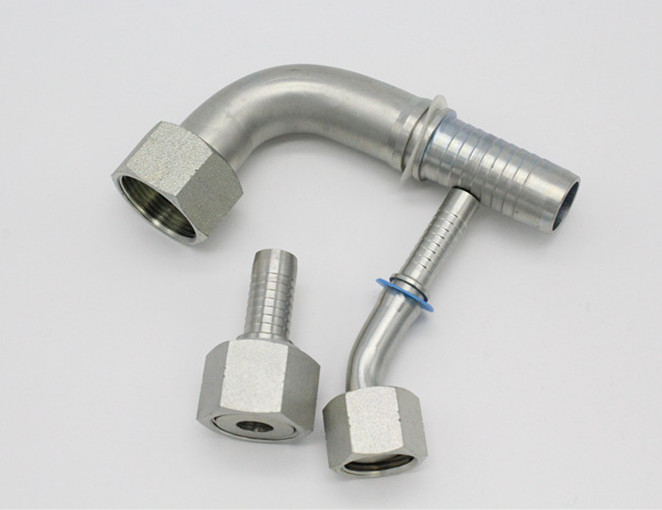 Paishun - (24241) ORFS Female Flat Seal Tractor Hydraulic Rubber Hose Fitting ORFS Flat Seal 9