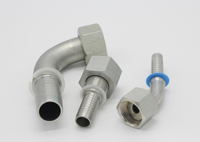 Paishun - (24241) ORFS Female Flat Seal Tractor Hydraulic Rubber Hose Fitting ORFS Flat Seal 8