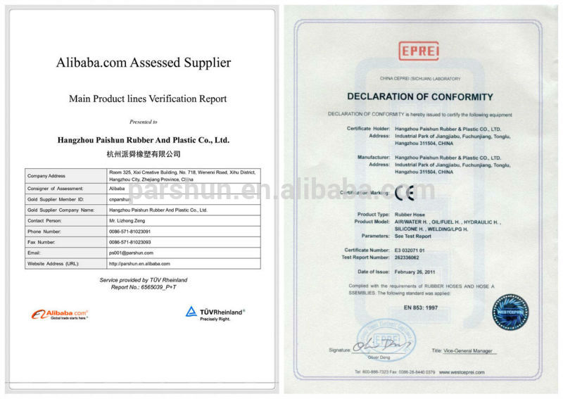 PASSIONHOSE - SAE R3 Two Textile Braids 1/4 To 11/4 Flexible Reinforced Hose SAE 100R3 7