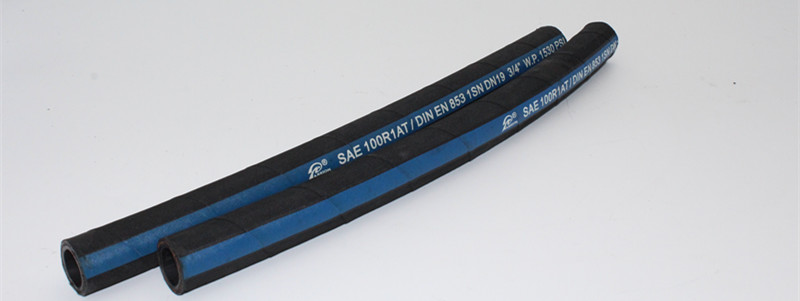 Paishun - 3/16~3 SAE 100R1AT/1SN Hydraulic Rubber Hose Forcestream 1AT SAE 100 R1 AT/DIN-EN 853 1 SN SAE 100R1 EN853 1SN 8