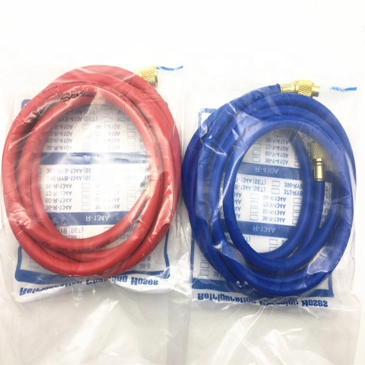 PASSIONHOSE - R134a R410a W.P 800psi Refrigerant Gauge AC Recharge Freon Hose for Car Refrigerant Hose 1