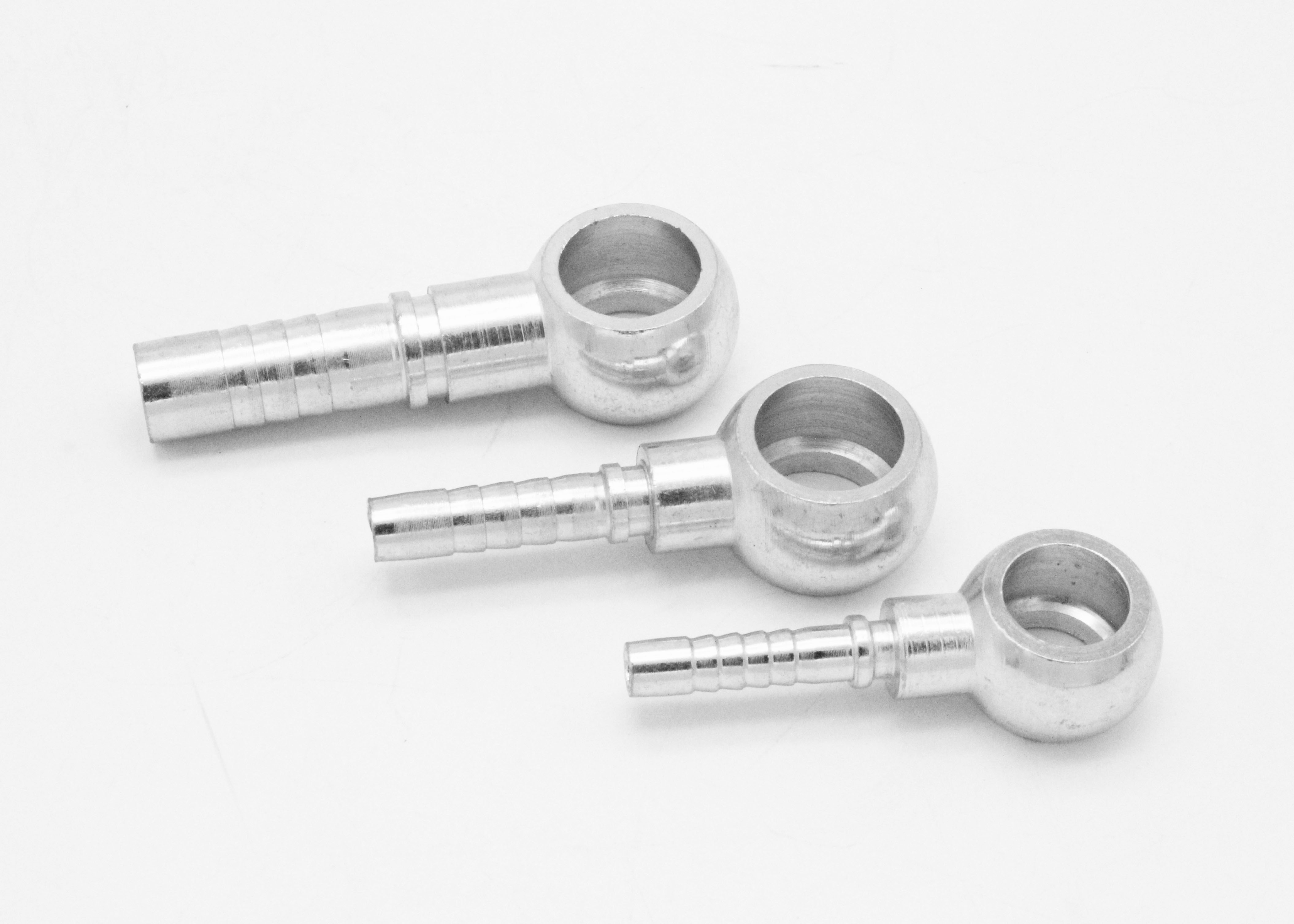 Paishun - 70011 Zinc Plated Metric Hydraulic Hose Crimp JCB Banjo Fittings Banjo 5