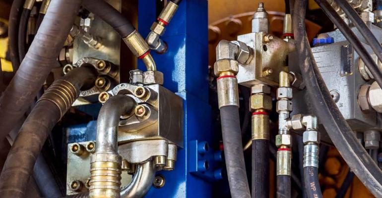 Påverkar längden på hydraulslangen trycket? 1