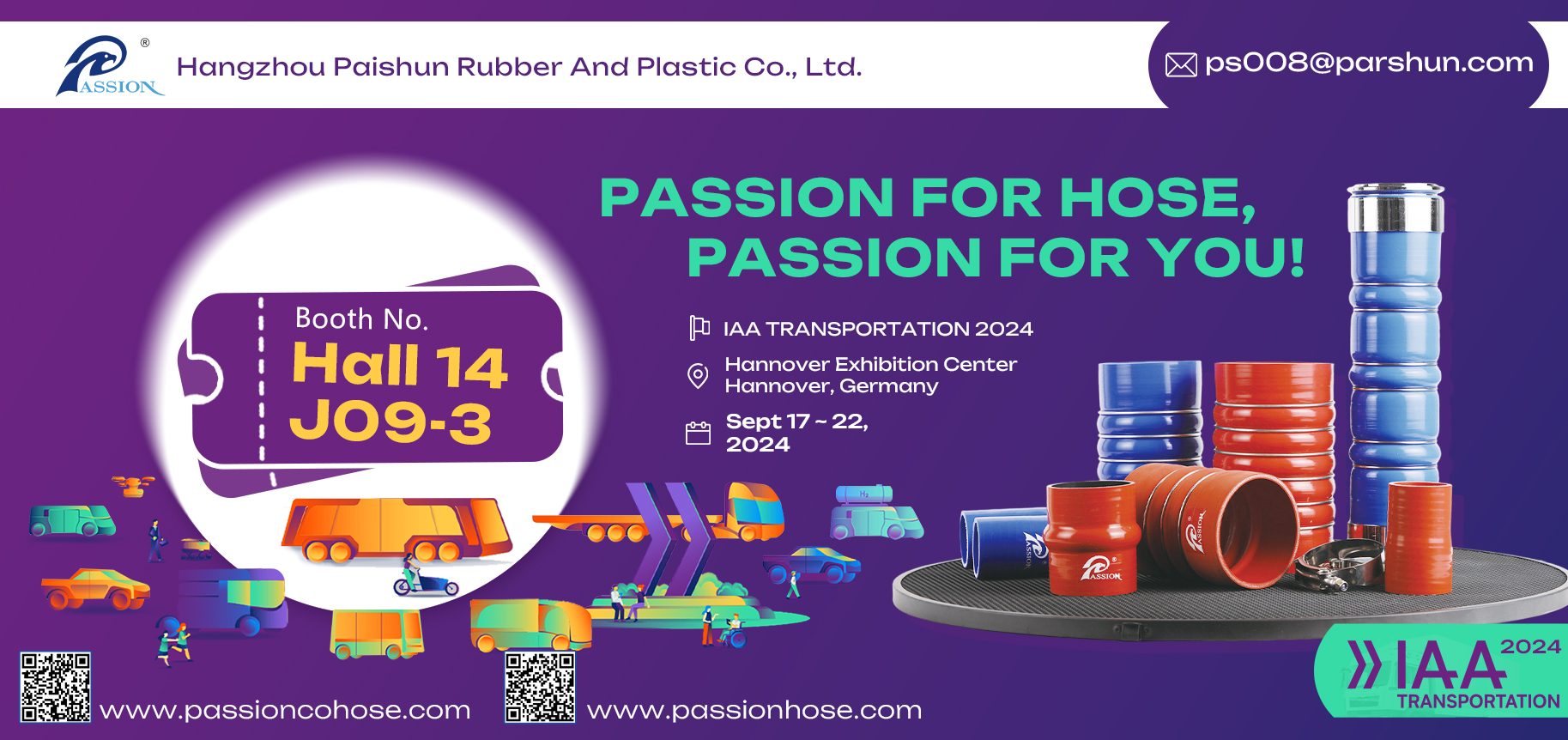 Welcome to Our Booth! “IAA TRANSPORTATION 2024” Expo in Hannover in Germany 6