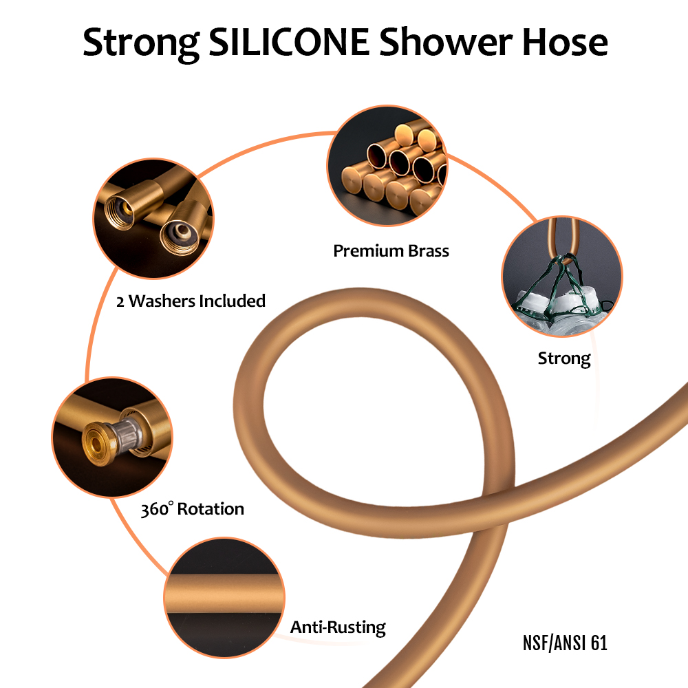SRT's Latest Silicone Shower Hose at IDEOBAIN 2024 3
