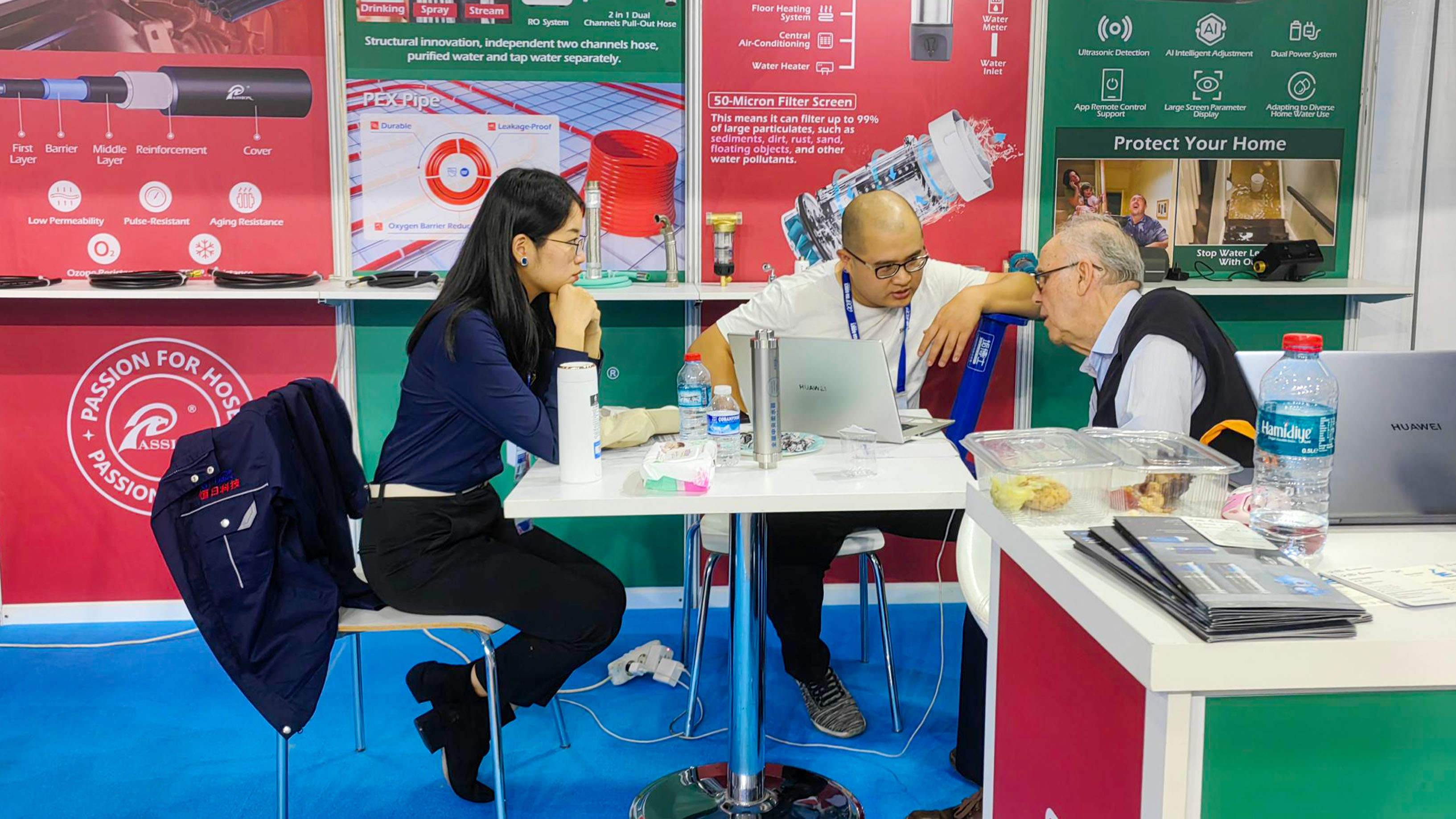 PassionHose Team at ISK-SODEX 2023 Expo, Fascinating Istanbul Turkey 6