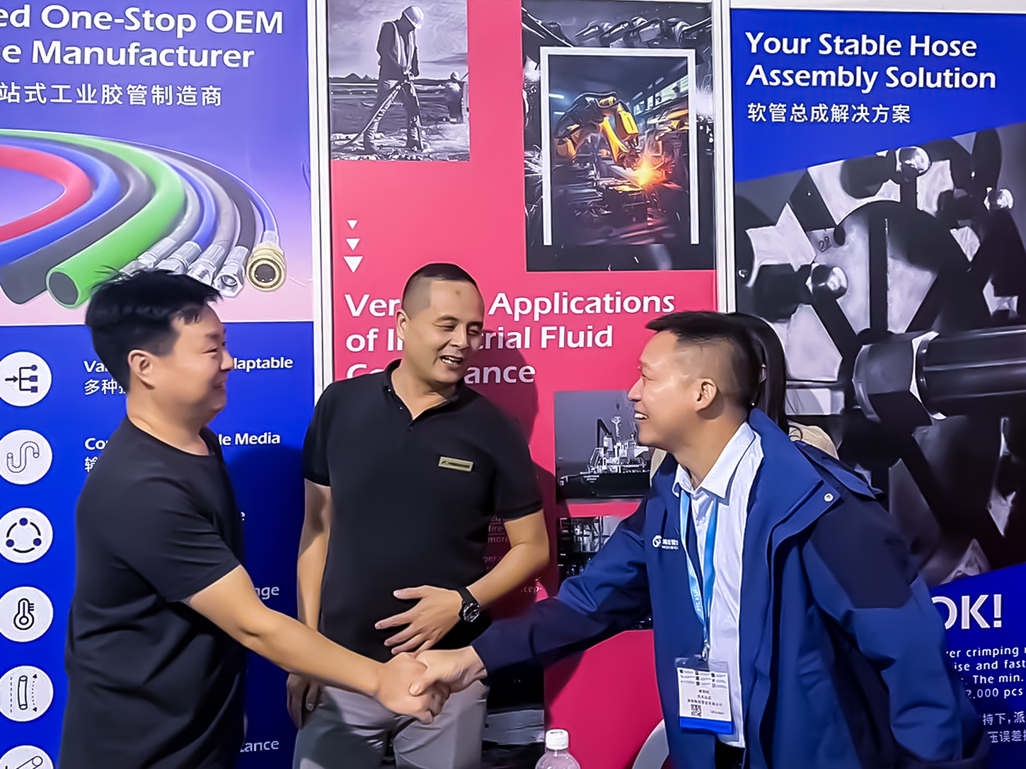 Great Thanks to Lots of Visitors to our Booth for Rubber Hoses on PTC ASIA 2023 | PASSIONHOSE 3