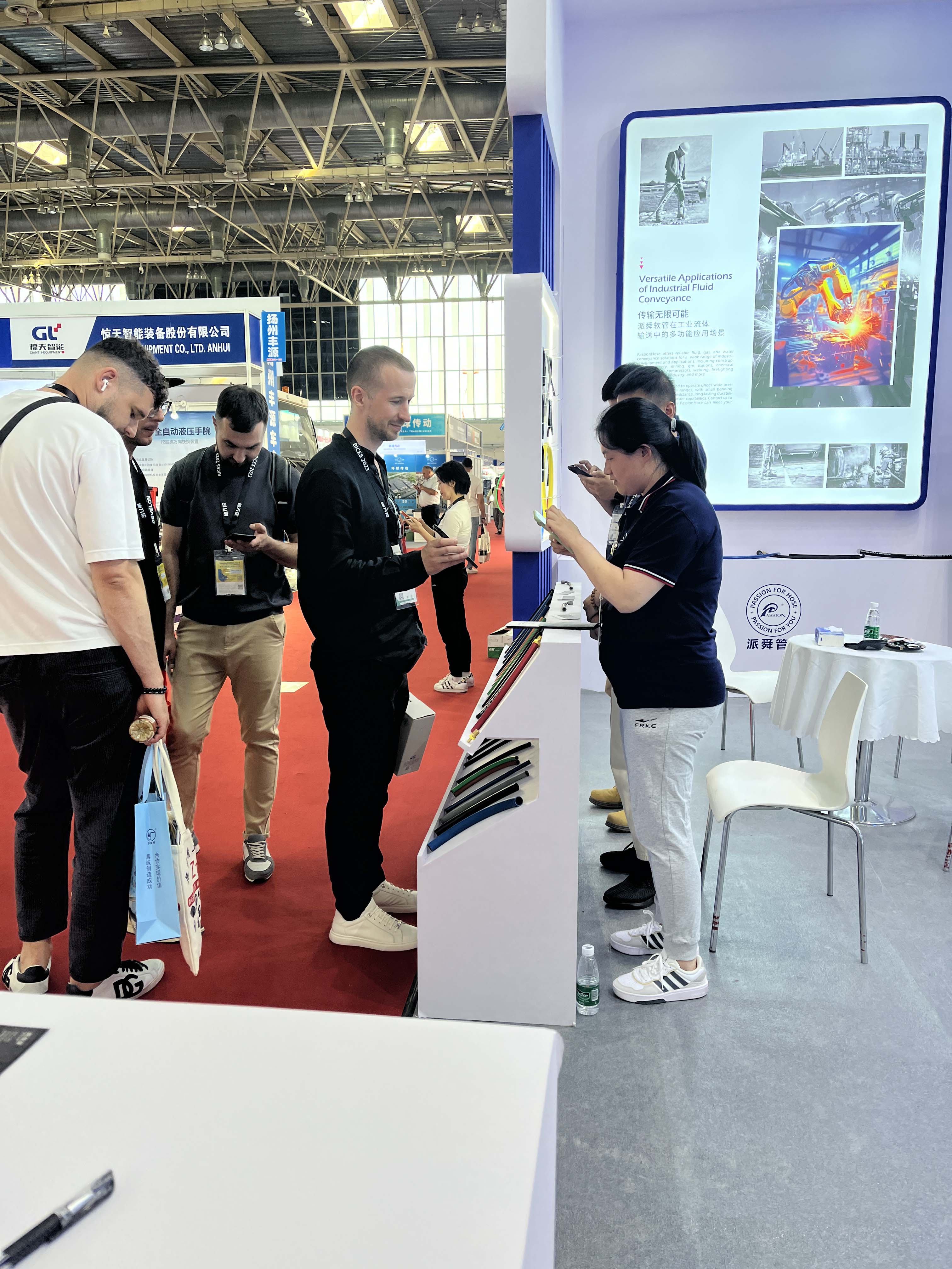 Thanks to Lots of Viewers for Paying Attention to our Rubber Hoses on 2023 BICES 7