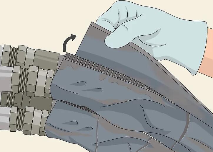 วิธีการเปลี่ยนสายไฮดรอลิก 4