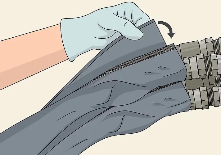 วิธีการเปลี่ยนสายไฮดรอลิก 8