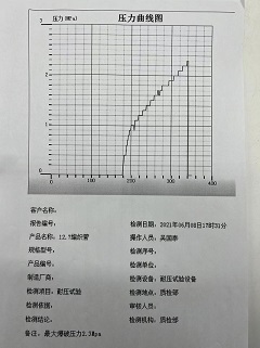 Does your supplier stress test braided silicone hose for each order? 8