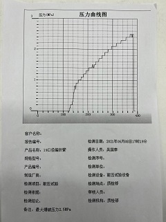 Does your supplier stress test braided silicone hose for each order? 10