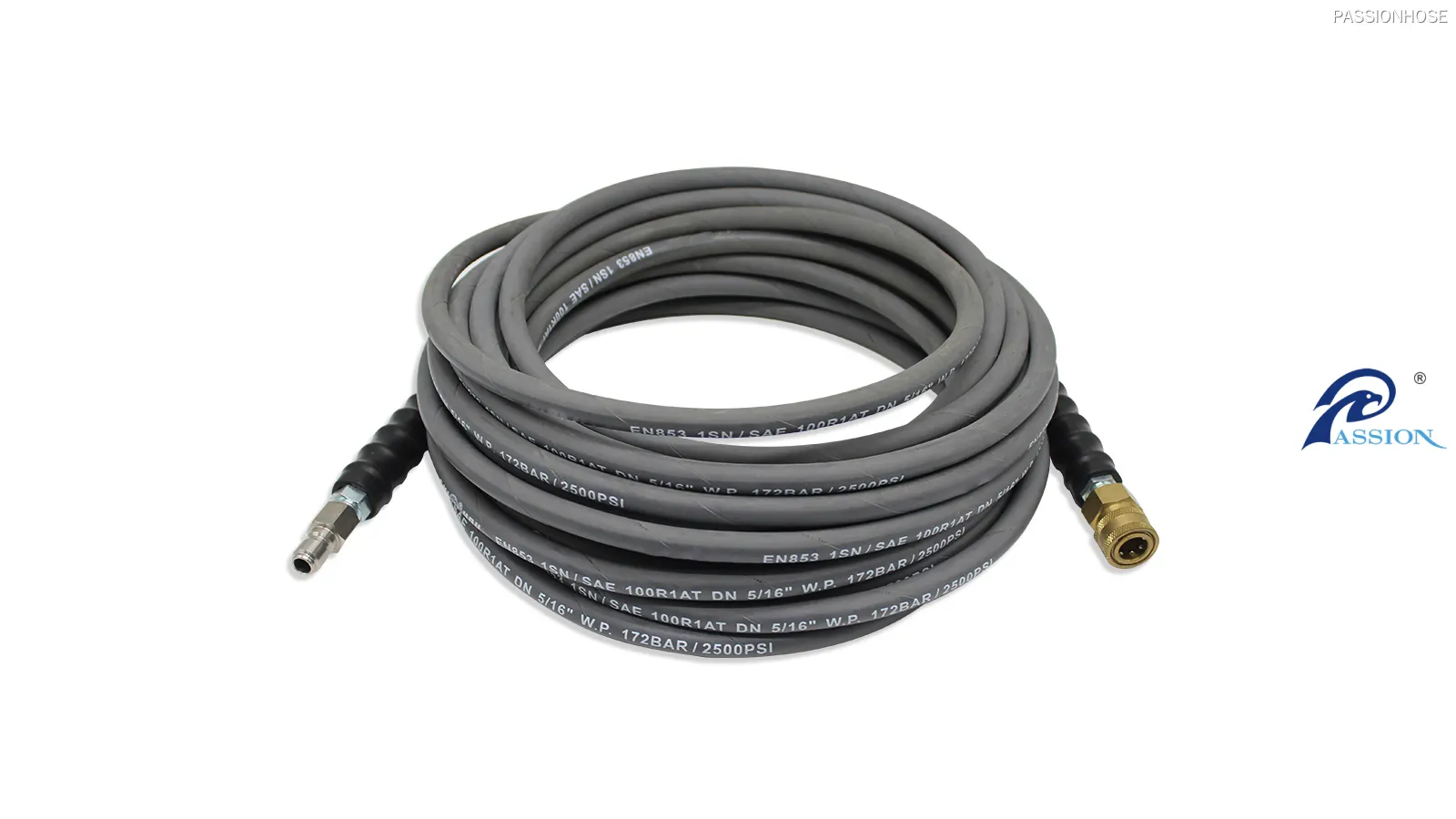 Voordelige 3/8 hogedrukreinigerslang met maatwerkservice | PASSIONHOSE 1
