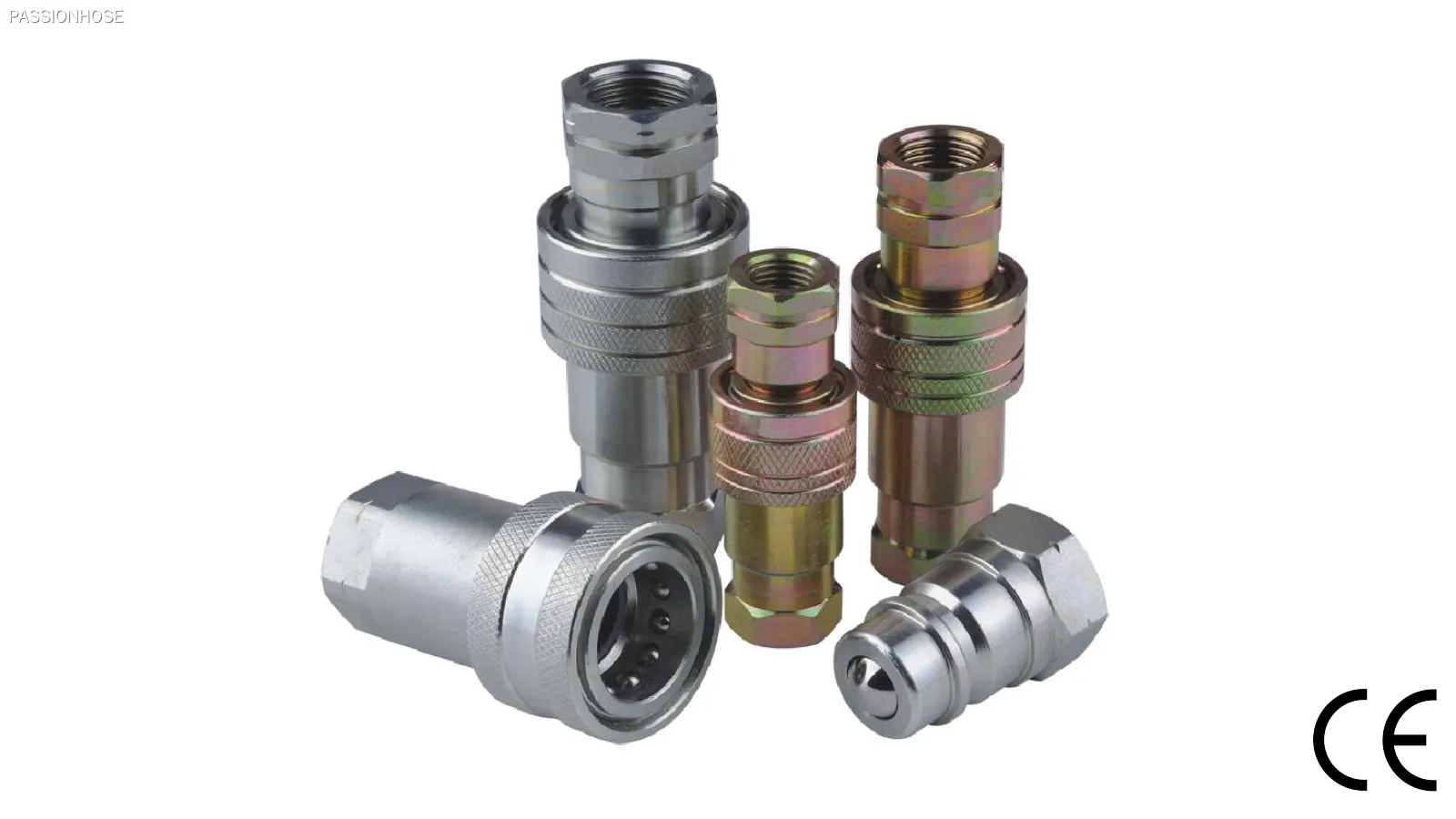 robust hydraulisk snabbkoppling utan konstruktion | PASSIONHOSE 1