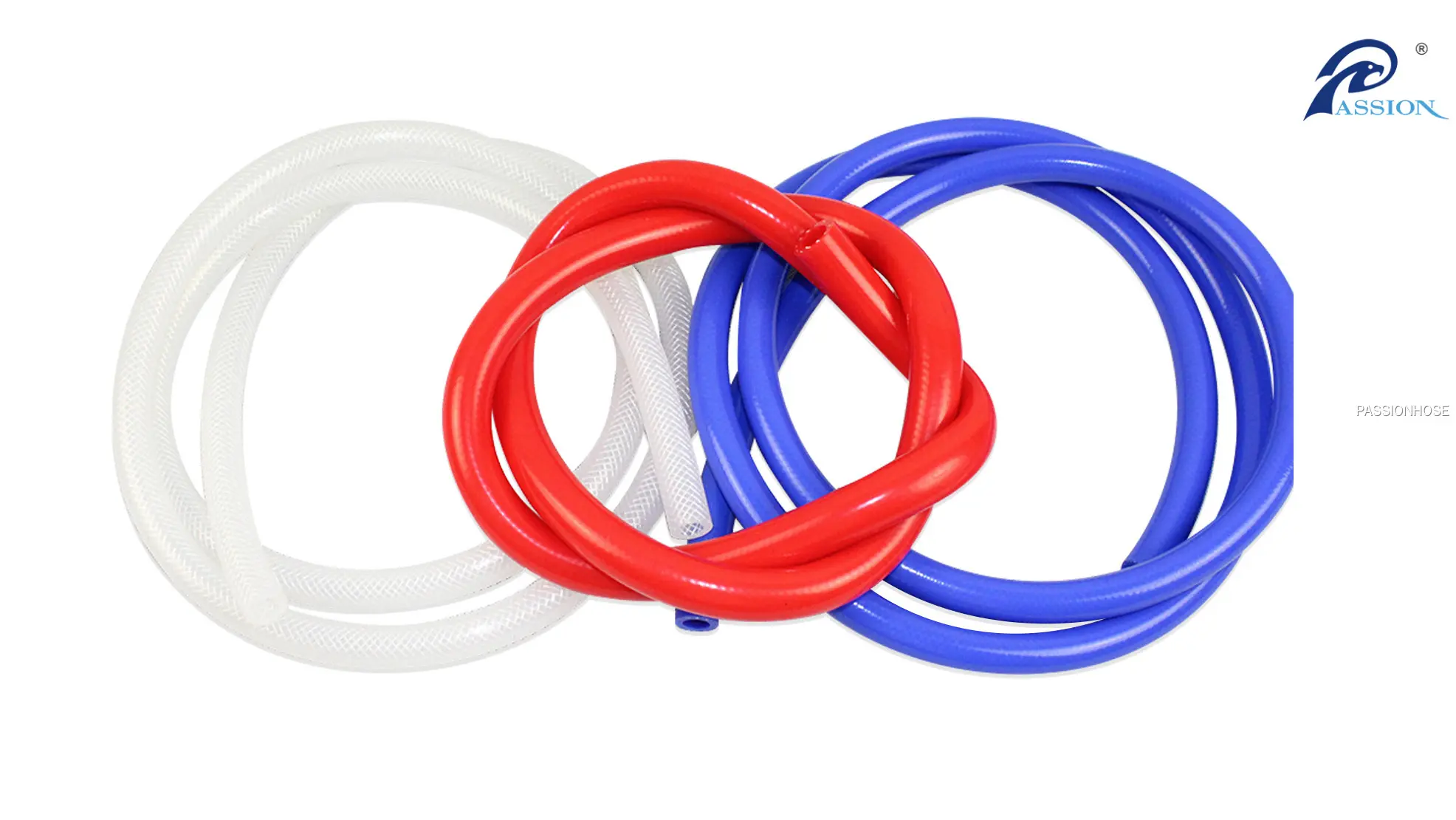 Praktische gevlochten siliconenslangen, fabrieksprijs | PASSIONHOSE 1